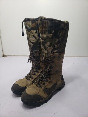 Irish Setter By Red Wing Shoes 3800 Hunting Boots Mens 11.5 D Camo ScentBan Tall